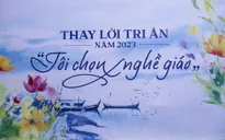 THTT Thay lời tri ân 2023: Tôi chọn nghề giáo (20h, VTV2)