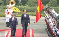Thủ tướng Phạm Minh Chính chủ trì lễ đón chính thức Thủ tướng Hà Lan Mark Rutte