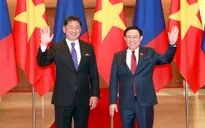 Chủ tịch Quốc hội Vương Đình Huệ hội kiến Tổng thống Mông Cổ Ukhnaagiin Khurelsukh