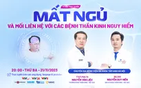 Tư vấn trực tuyến: "Mất ngủ và mối liên hệ với các bệnh thần kinh nguy hiểm"
