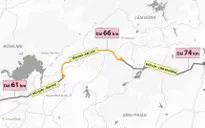 Lâm Đồng: Dự kiến khởi công cao tốc Tân Phú - Bảo Lộc vào quý I/2024