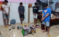 Trà Vinh: Bắt giữ 4 thanh niên tổ chức "tiệc ma túy" tại gia