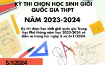 INFOGRAPHIC: Kỳ thi chọn học sinh giỏi quốc gia THPT năm 2023-2024