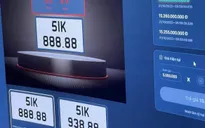 Người trúng đấu giá biển số 51K-888.88 đã hoàn thành nghĩa vụ tài chính