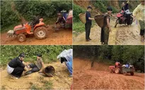 Chiếc máy cày đặc biệt ở hậu trường phim Cuộc chiến không giới tuyến