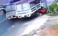Triệu tập tài xế xe tải vượt ẩu, gây tai nạn rồi bỏ chạy
