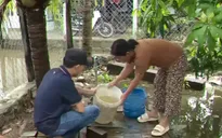 Hàng tháng trả tiền nước máy, người dân vẫn phải ngược xuôi tìm nước sạch