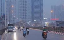 Thủ đô Hà Nội không mưa, sáng sớm có sương mù