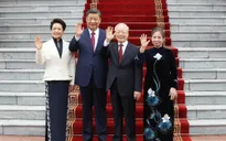 Tổng Bí thư Nguyễn Phú Trọng chủ trì Lễ đón chính thức Tổng Bí thư, Chủ tịch nước Trung Quốc Tập Cận Bình