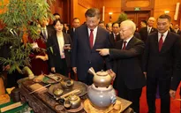 Tổng Bí thư Nguyễn Phú Trọng mời Tổng Bí thư, Chủ tịch Tập Cận Bình thưởng thức 3 loại trà