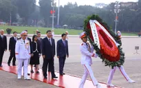 Tổng Bí thư, Chủ tịch nước Trung Quốc Tập Cận Bình vào Lăng viếng Chủ tịch Hồ Chí Minh