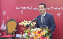 Chủ tịch nước Võ Văn Thưởng chúc mừng Giáng sinh Tổng Giáo phận Huế
