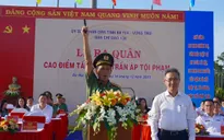 Công an Bà Rịa - Vũng Tàu ra quân trấn áp tội phạm dịp Tết Nguyên đán