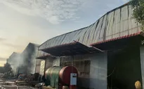 Cháy tại kho xử lý rác thải, thiệt hại hơn 1 tỷ đồng