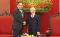 Tổng Bí thư Nguyễn Phú Trọng tiếp Đoàn đại biểu Đảng Cộng sản Nhật Bản