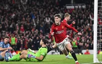 Garnacho - Hojlund lập công, Man Utd ngược dòng ngoạn mục trước Aston Villa