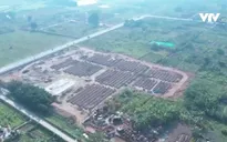 Di dời nhiều phần mộ phục vụ giải phóng mặt bằng đường Vành đai 4