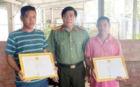 Khen thưởng các cá nhân cứu người bị đuối nước