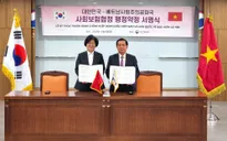 Việt Nam - Hàn Quốc ký thỏa thuận triển khai Hiệp định về bảo hiểm xã hội