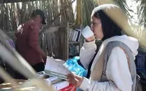 Cà phê sách ở Dải Gaza