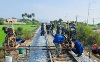 Thi công đồng loạt 3 dự án cải tạo, nâng cấp tuyến đường sắt quốc gia