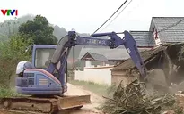 Người dân thôn Minh Tân đồng lòng hiến đất mở đường