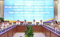 Thường trực Chính phủ làm việc với Ban Thường vụ Thành ủy TP Hồ Chí Minh