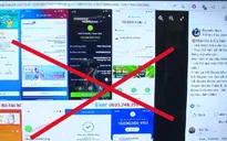 Tràn lan các hội nhóm rao bán hóa đơn chuyển khoản ngân hàng giả