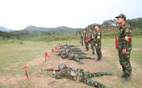 Các đội thi quyết tâm chiến thắng trong "Quân khu số 1 - Thách đấu" 2023