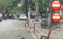 Hải Phòng: Xử lý nghiêm việc đặt ghế trên lòng đường để ngăn cản đỗ xe