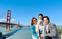Lệ Quyên đón tuổi 42, Đan Trường cùng vợ cũ đưa con đi du lịch