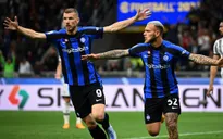 Thắng thuyết phục Juventus, Inter Milan vào chung kết Cúp Quốc gia Italia