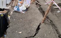 Xuất hiện vết nứt mới trên tuyến kênh Đốc Phủ Hiền