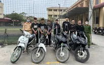 Tạm giữ nhóm thanh niên mang hung khí đi đánh nhau