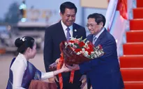 Thủ tướng Phạm Minh Chính tới Lào dự Hội nghị cấp cao Ủy hội sông Mekong quốc tế lần thứ 4
