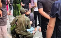 Hà Nội: Truy tìm tài xế lái ô tô hất công an lên nóc capo rồi bỏ chạy