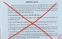 Không có chuyện học sinh lớp 7 bị đánh thuốc mê