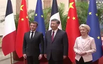 Chủ tịch Tập Cận Bình hội đàm với Tổng thống Pháp và Chủ tịch EC