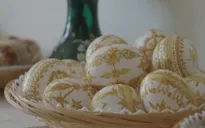 Những quả trứng Phục sinh được vẽ thủ công