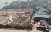 Vi phạm không gian thoát lũ sông Hồng