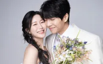 Lee Seung Gi khoe ảnh cưới đẹp như mơ với Lee Da In
