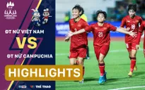 Highlights | ĐT nữ Việt Nam 4-0 ĐT nữ Campuchia | Bán kết bóng đá nữ SEA Games 32