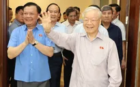 Tổng Bí thư Nguyễn Phú Trọng tiếp xúc cử tri Hà Nội