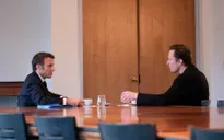 Tổng thống Pháp gặp tỷ phú Elon Musk