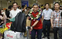 Tuyển nữ Việt Nam về Việt Nam, kết thúc hành trình SEA Games 32
