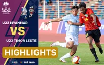 Highlights | U22 Myanmar 1-0 U22 Timor Leste (Bảng A bóng đá nam SEA Games 32)