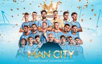 Manchester City vô địch Ngoại hạng Anh năm thứ ba liên tiếp