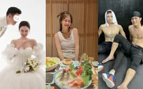 Diễn viên Việt tuần qua: Hương Giang đăng ảnh cưới, Thanh Sơn - Doãn Quốc Đam khoe ngực trần