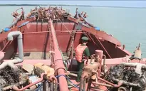 Liên tiếp bắt giữ nhiều vụ vận chuyển cát, khai thác cát trái phép
