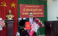 Đắk Nông: Bổ nhiệm Phó Giám đốc Sở Xây dựng